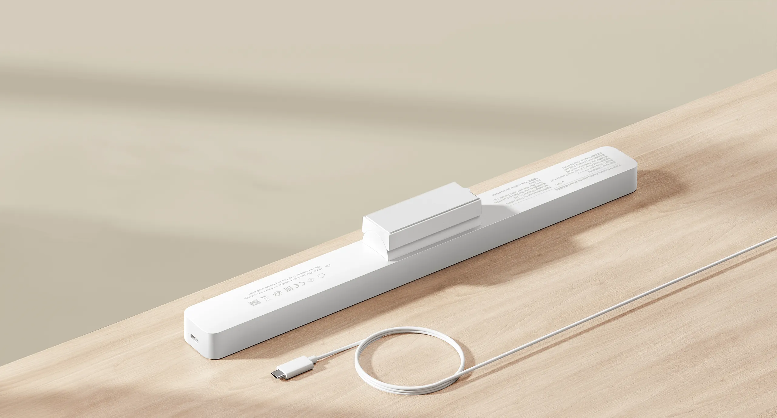 Xiaomi Magnetic Reading Light Bar | Wireless LED lamp | 2000mAh, XIAOMI MAGNETIC READING LIGHT BAR GL 6941812795910