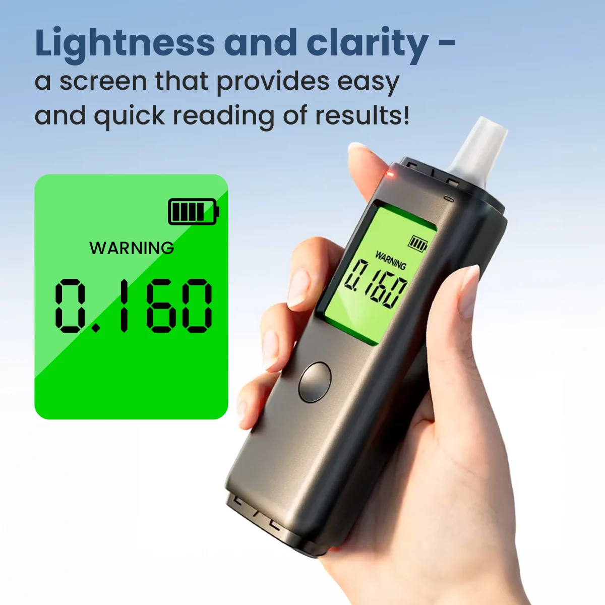 Extralink Alkologic PO-01 | Semiconductor breathalyzer |, EXTRALINK EX.36882 5906168636882