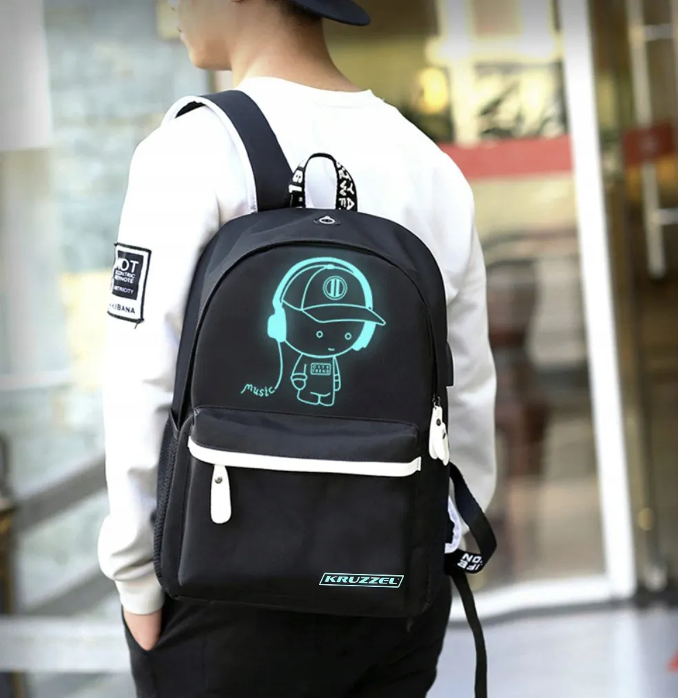 Extralink USB Glowing Backpack Kruzzel, EXTRALINK EX.37629 5906168637629