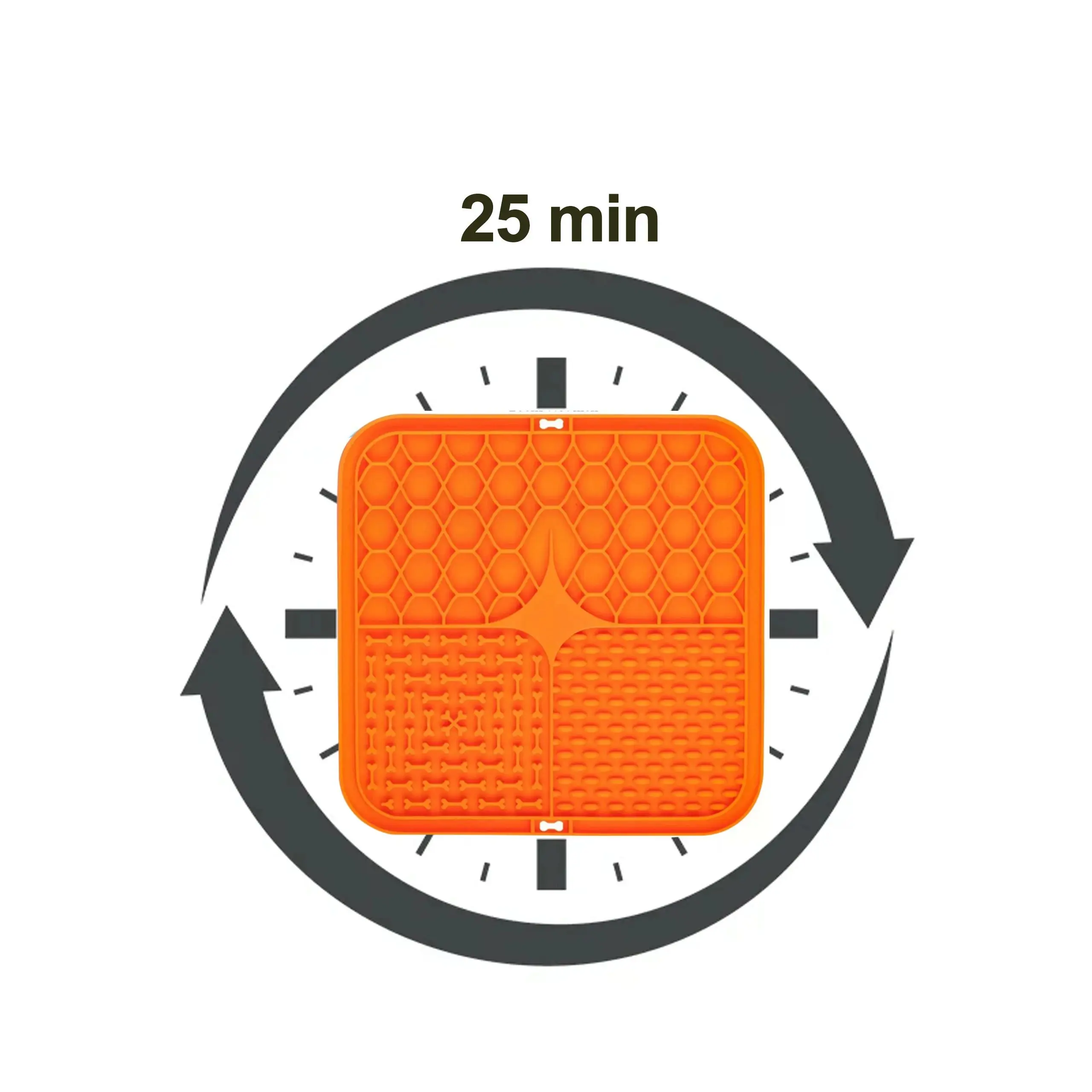 Lick Mat for Dogs and Cats Extralink Pets, Anti-Stress Soothing Slow Feeder pet-753, EXTRALINK EX.37865 5906168637865