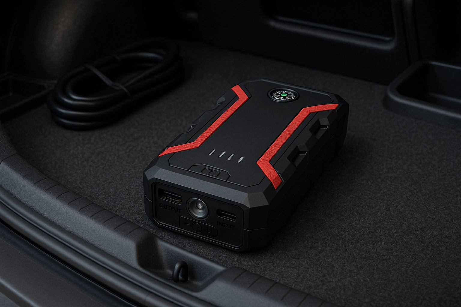 Extralink Jump 2 Jump Starter | Car battery booster | powerbank, 22.2 Wh 14.8V, 600 A, EXTRALINK EX.38640