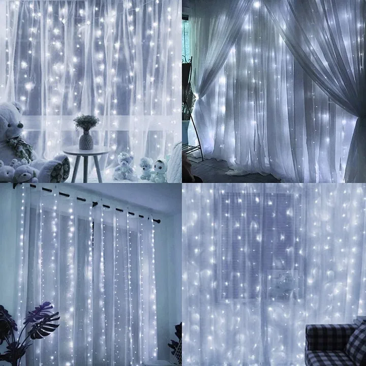 Extralink LED Curtain, 3x3 + Remote Control, EXTRALINK EX.73172 5903796157420