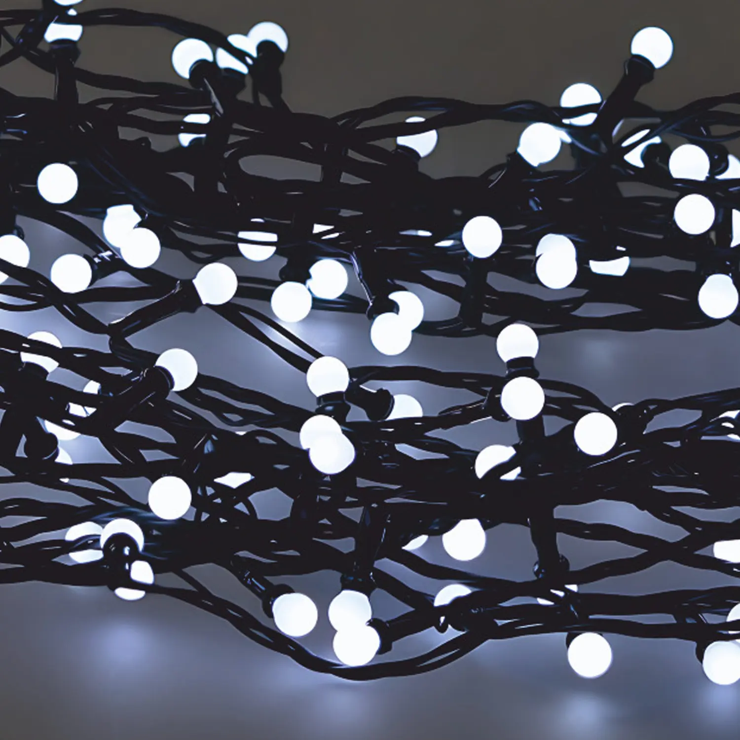 Extralink LED Fairy Lights, 200L Cold White Balls, Length 3 + 16 m, EXTRALINK EX.73226 5900779880153