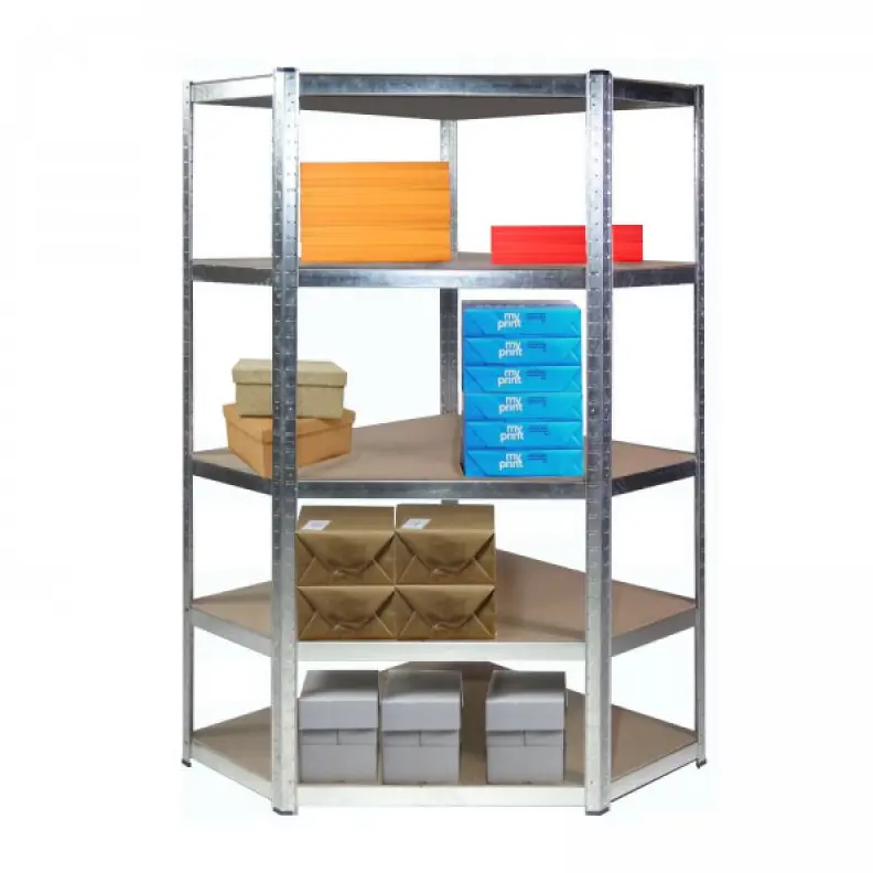 Extralink Corner Shelf, 5-Tier 180x90x30cm 175 kg, EXTRALINK EX.73370 5906692573370