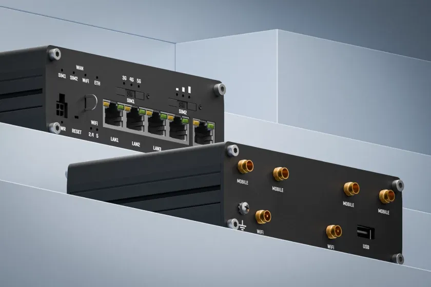 Teltonika RUTM51 | Industrial 5G router | 5x GbE, Dual SIM, Wi-Fi 5, TELTONIKA RUTM51100000