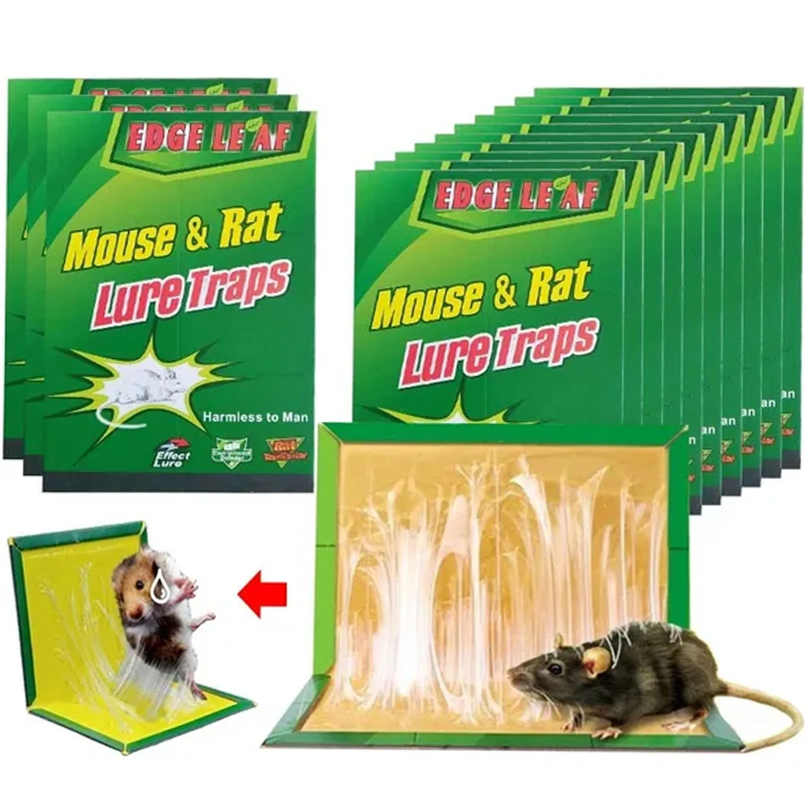 Extralink Mouse and Rat Glue Trap, Strong Adhesive Powerful Sticky Pad with Scent, 50 Pieces, EXTRALINK EX.21281 5907207221281