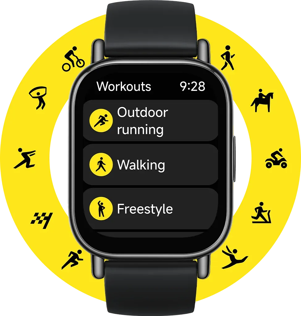 Xiaomi Redmi Watch 5 Lite Black | Smartband | 1.96", Bluetooth calling, 5 ATM, XIAOMI REDMI WATCH 5 LITE BLACK 6941812791530