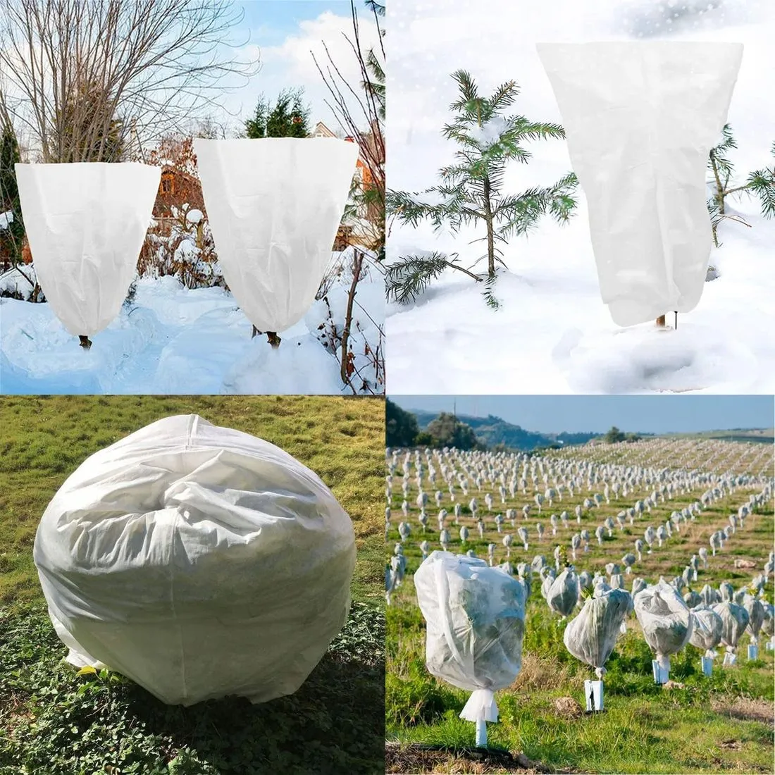 Black Forest Agro Fabric, Winter Protective Covering 50x1.6m 50g White Shade, EXTRALINK EX.24749 5907207224749