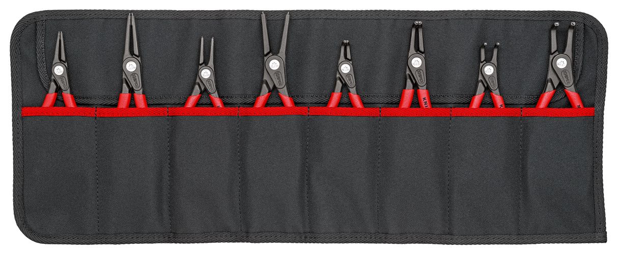 KNIPEX 00 19 58 V02 Set of Circlip Pliers 8 parts  00 19 58 V02 4003773081579