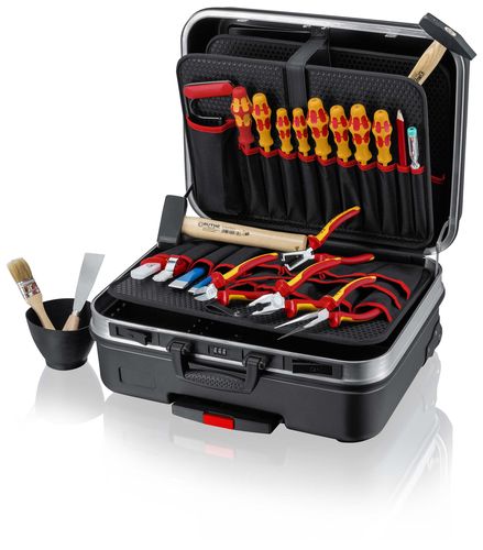 KNIPEX 00 21 06 HL S Tool Case "BIG Basic Move" Electric 24 parts 515 mm 00 21 06 HL S 4003773084235