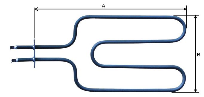 Oven Heating Element 2000W 375x186mm W4-420/002