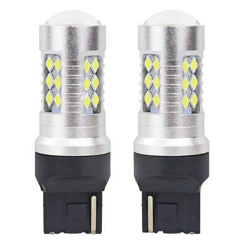 LED CANBUS 3030 24SMD T20 7440 W21W White 12V/24V, AMiO 5903293011737