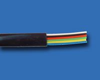 Telecommunication cable, stranded, 6x28AWG, CCA, black TF-KP-6B 5900804021605; 5901436727965; 5902270700190