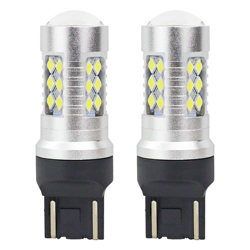 LED CANBUS 3030 24SMD T20 7443 W21/5W White 12V/24V, AMiO 5903293021262