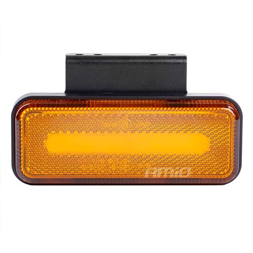 Marker outline LED light AMiO OM-02-O rectangular, orange, AMiO 5903293023761