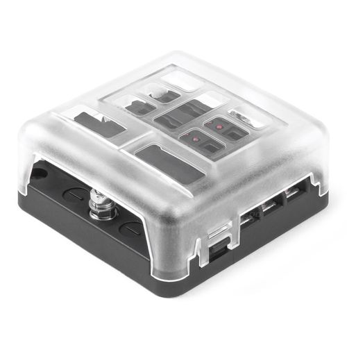 Fuse box set with neutral line 6 socktes, AMiO 5903293030387