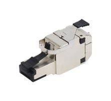 RJ45 CONNECTOR, PLUG, 8P8C, 1PORT, CAT6A RVAFPSME-B24