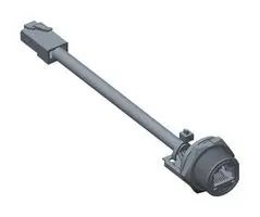 ENET CORD, CAT5E, RJ45 PLUG-RCPT, 100MM RCP-5SPFFP-SCU7B10.