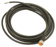 SINGLE ENDED SENSOR CORDSET, M12 8 POSITION FEMALE, 5M RKT 8-282/5M.