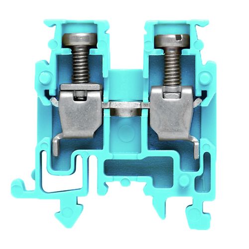 Feed-through terminal block, Screw connection, 2.5 mm², 250 V, 24 A, Number of connections: 2 Weidmuller 0697180000 04008190167448