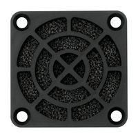 FAN FILTER ASSEMBLY, 40MM, PLASTIC/PU SC40-P15/30