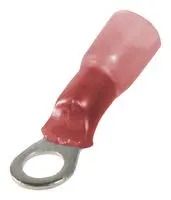 TERMINAL, RING TONGUE, #6, 18AWG, RED 8-55846-2