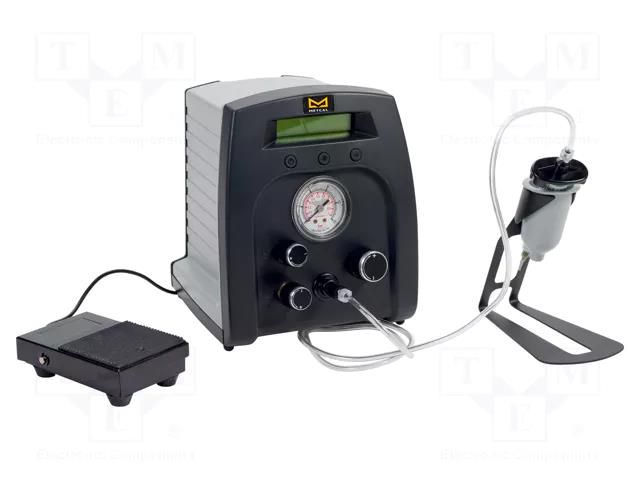 Digital dispenser; Operating modes: continuous,interrupted METCAL DX-250