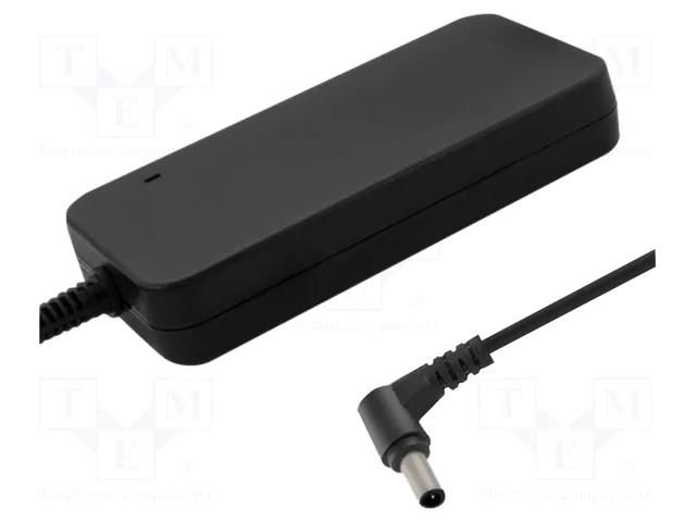 Power supply: switching; 19.5VDC; 6.67A; Out: 4,5/3,0 CENTERPIN QOLTEC ZSI-51737
