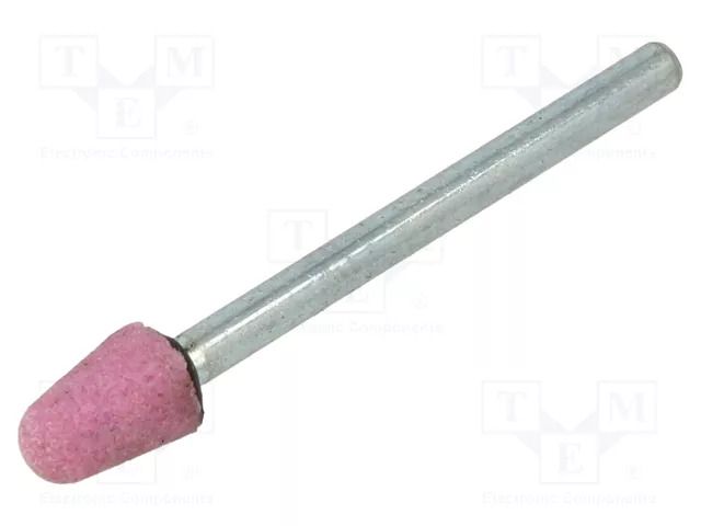 Grindingstone; metal,steel; ceramics; plunger; 3mm; conical ABRA BETA AB000902003