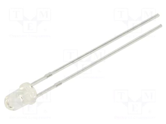 LED; amber; 3mm; 900÷2300mcd; 30°; 1.7÷2.6VDC; No.of term: 2; 60mW BRIGHTEK (EUROPE) N0A17L37