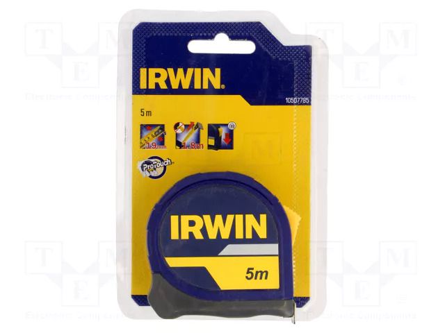 Measuring tape; L: 5m; Width: 19mm; measure IRWIN IRW-10507785