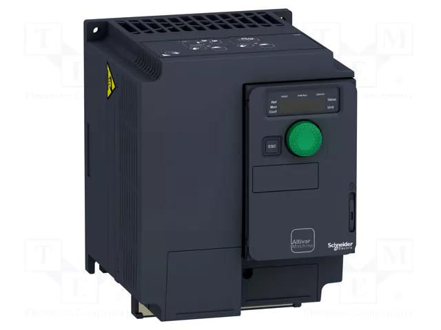 Vector inverter; 4kW; 3x230VAC; 3x200÷240VAC; 0÷10V; IN: 9; 17.5A SCHNEIDER ELECTRIC ATV320U40M3C