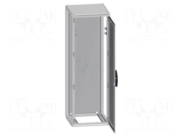 Mounting holder; steel; H: 44.45mm; D: 73mm; for enclosures SCHNEIDER ELECTRIC NSYRC1U