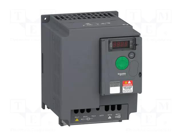 Vector inverter; 4kW; 3x400VAC; 3x380÷460VAC; 0÷10V; IN: 4; IP20 SCHNEIDER ELECTRIC ATV310HU40N4E