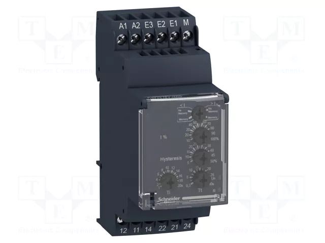 Current monitoring relay; for DIN rail mounting; Zelio Control SCHNEIDER ELECTRIC RM35JA31MW