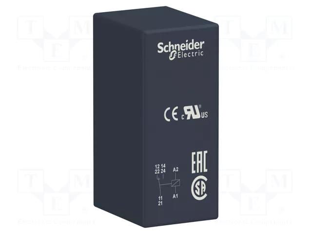 Relay: electromagnetic; SPDT; Ucoil: 12VDC; 16A; 16A/250VAC; RSB SCHNEIDER ELECTRIC RSB1A160JD