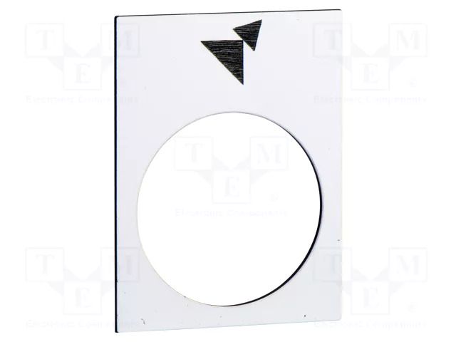 Label; white; Button marking: arrows; control cassette; 30x40mm SCHNEIDER ELECTRIC ZB2BY4965
