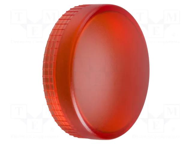 Actuator lens; 22mm; Harmony XB4; Actuator colour: red SCHNEIDER ELECTRIC ZBV014