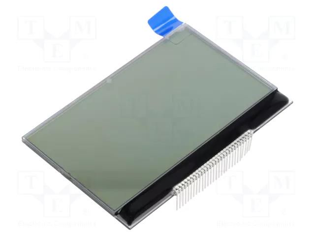 Display: LCD; graphical; 128x64; FSTN Positive; 75x50x2.75mm; 3" DISPLAY ELEKTRONIK DEM128064E1FGH