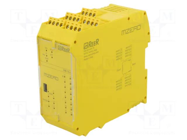 Module: programmable safety controller; 24VDC; IN: 16; OUT: 12 REER 1100005