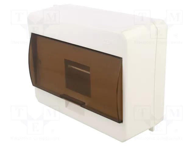 Enclosure: for modular components; IP30; plaster embedded; white JONEX JX-S-9/PT-WH