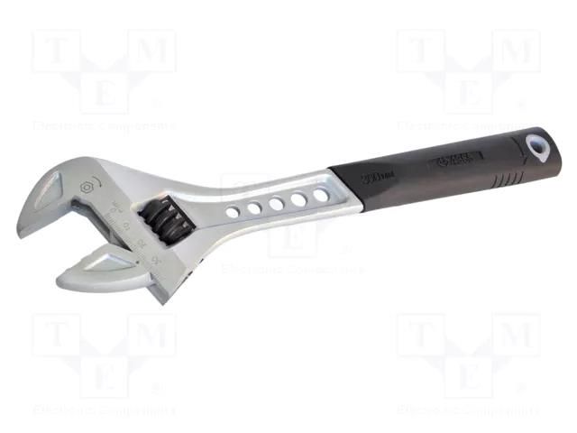 Wrench; adjustable; Jaw capacity: 40mm; Overall len: 300mm C.K CK-T4365-300