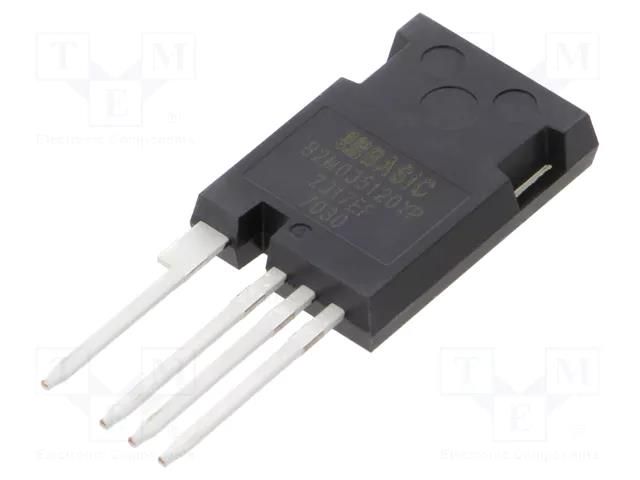 Transistor: N-MOSFET; SiC; unipolar; 1.2kV; 60A; Idm: 190A; 375W BASiC SEMICONDUCTOR B2M035120YP