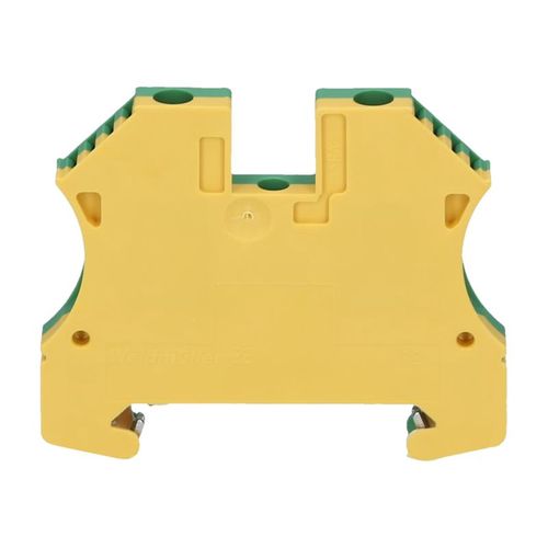 PE terminal WPE 4, Screw connection, 4 mm², Green/yellow, Weidmuller 1010100000 4008190039820