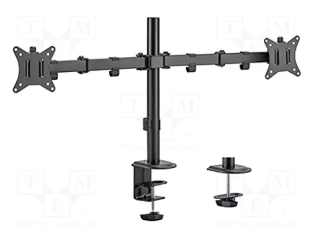 Holder; 9kg; 17÷32"; Arm len: 441mm; Standard: 75x75mm,100x100mm GEMBIRD MA-D2-01