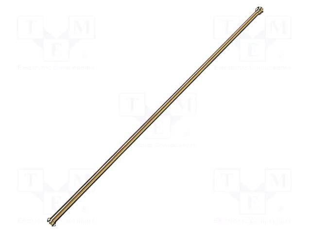 Extension cord; telescopic garden shower; 500mm; brass MESTO MESTO-3660