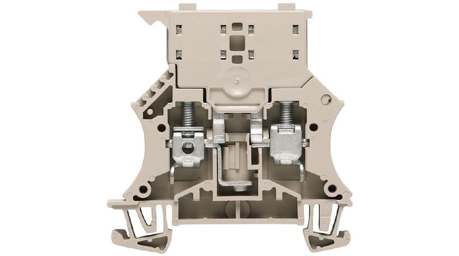 Fuse terminal WSI 6, Screw connection, 6 mm², dark beige, Weidmuller 1011000000 4008190105624