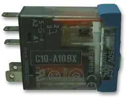RELAY, SPDT, 400VAC, 30VDC, 10A C10A10X230A