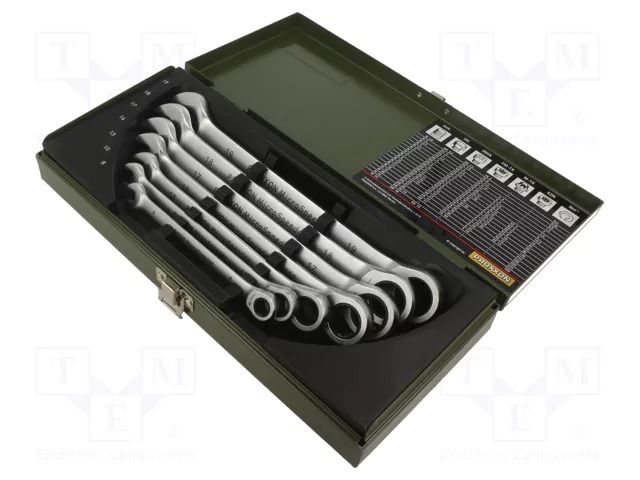 Wrench-set; rattle,combination spanner; MicroSpeeder PROXXON PR23275