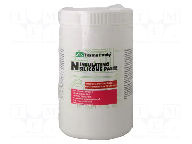 Silicone paste; colourless; paste; PASTA SILIKONOWA N; -40÷200°C AG TERMOPASTY PASTA-SILN-1000